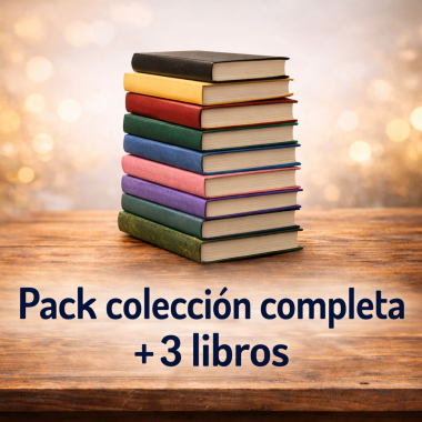 Pack colección completa + 3 libros